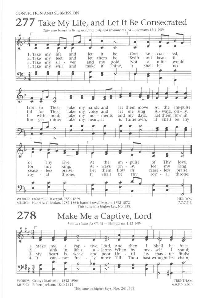 Baptist Hymnal 1991 page 248