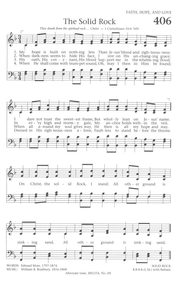 Baptist Hymnal 1991 page 357