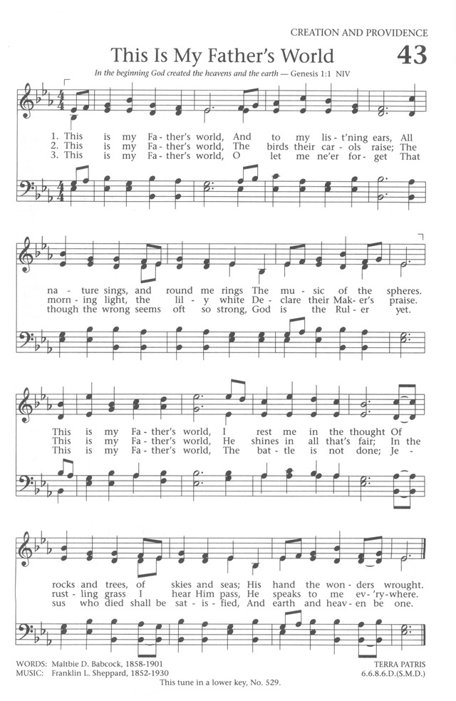 The baptist hymnal 1991 song list