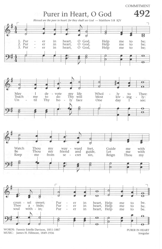 Baptist Hymnal 1991 page 437