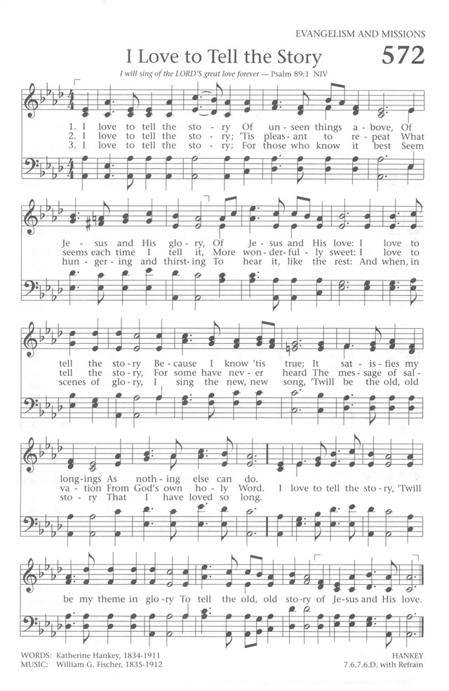Baptist Hymnal 1991 page 511 | Hymnary.org