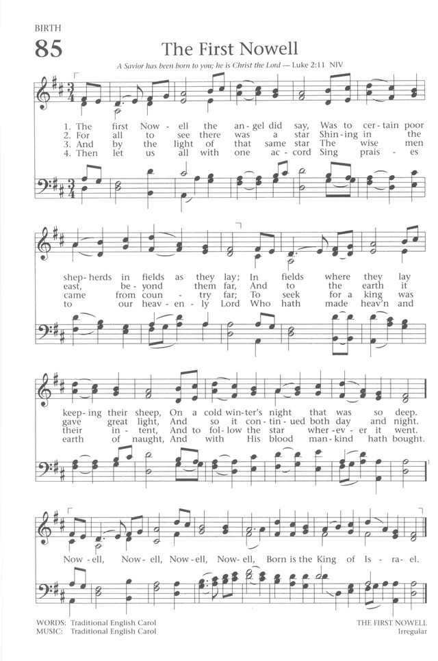 Baptist Hymnal 1991 page 76