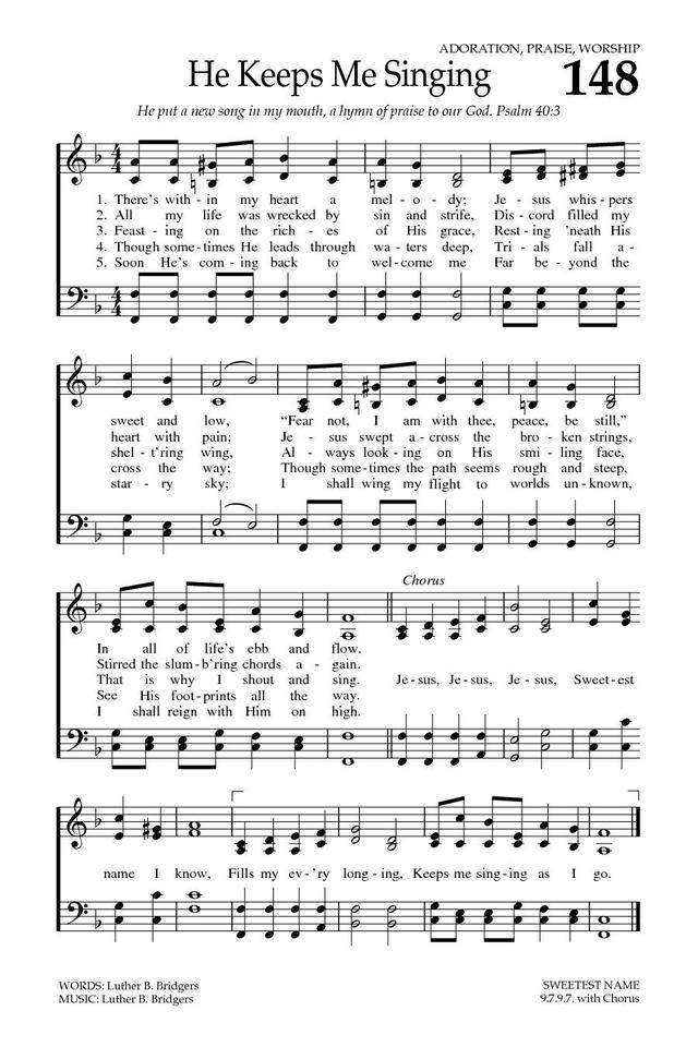 Baptist Hymnal 2008 page 220
