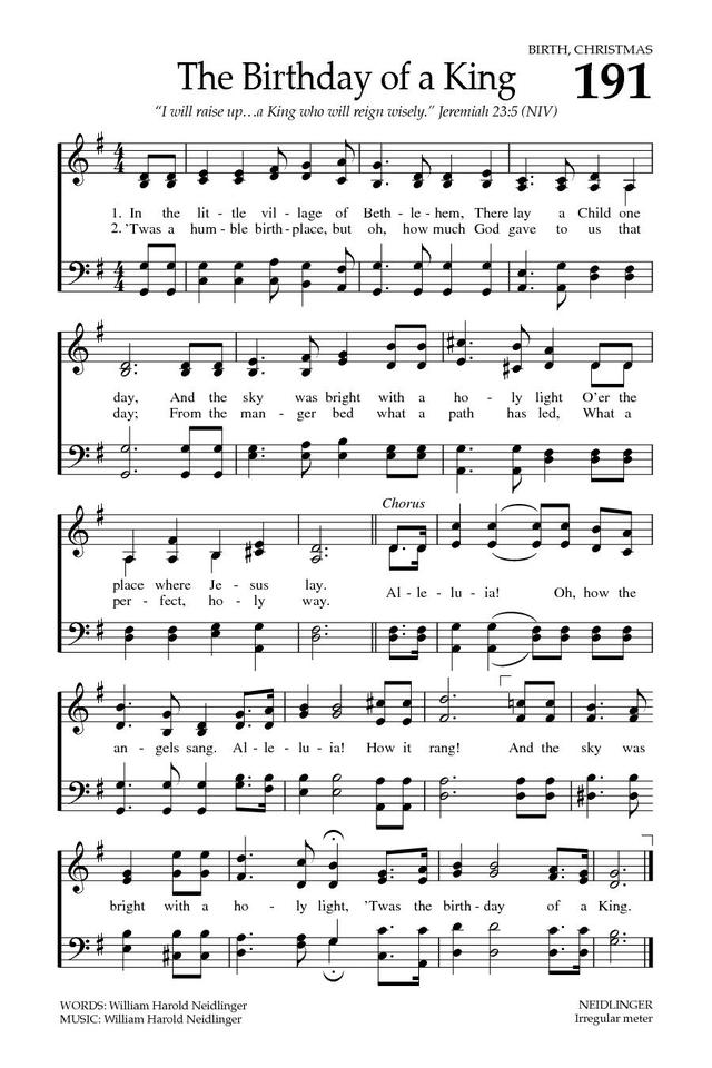 Baptist Hymnal 2008 page 278