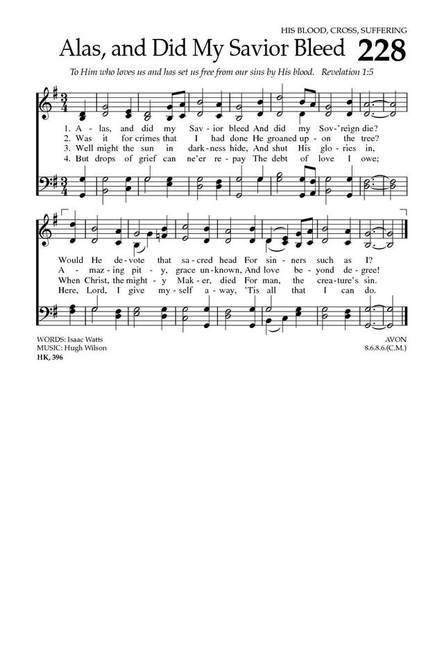 Baptist Hymnal 2008 page 323