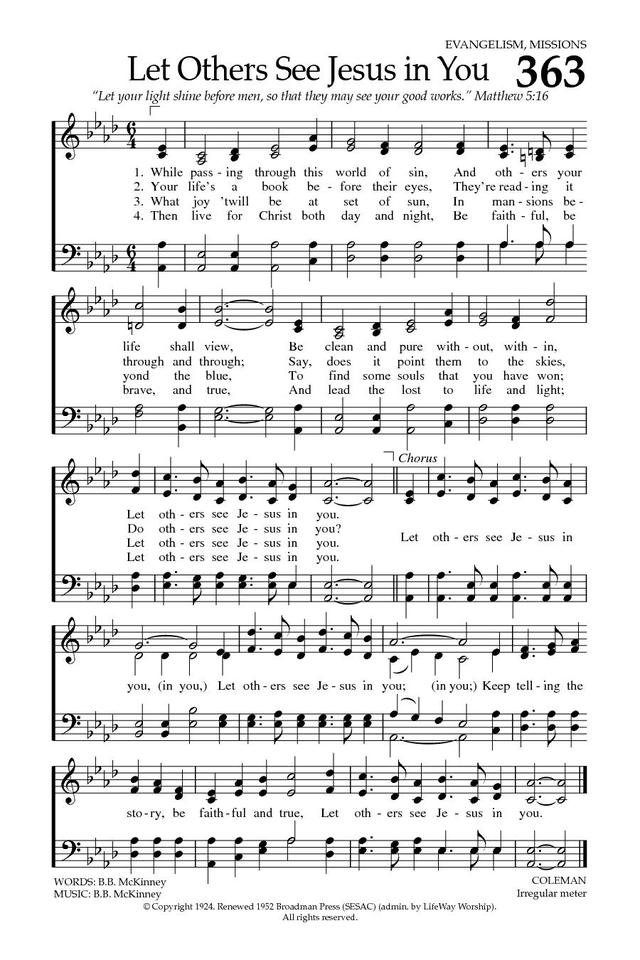 Baptist Hymnal 2008 page 511