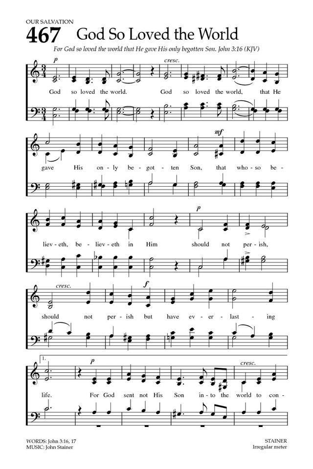 Baptist Hymnal 2008 page 641