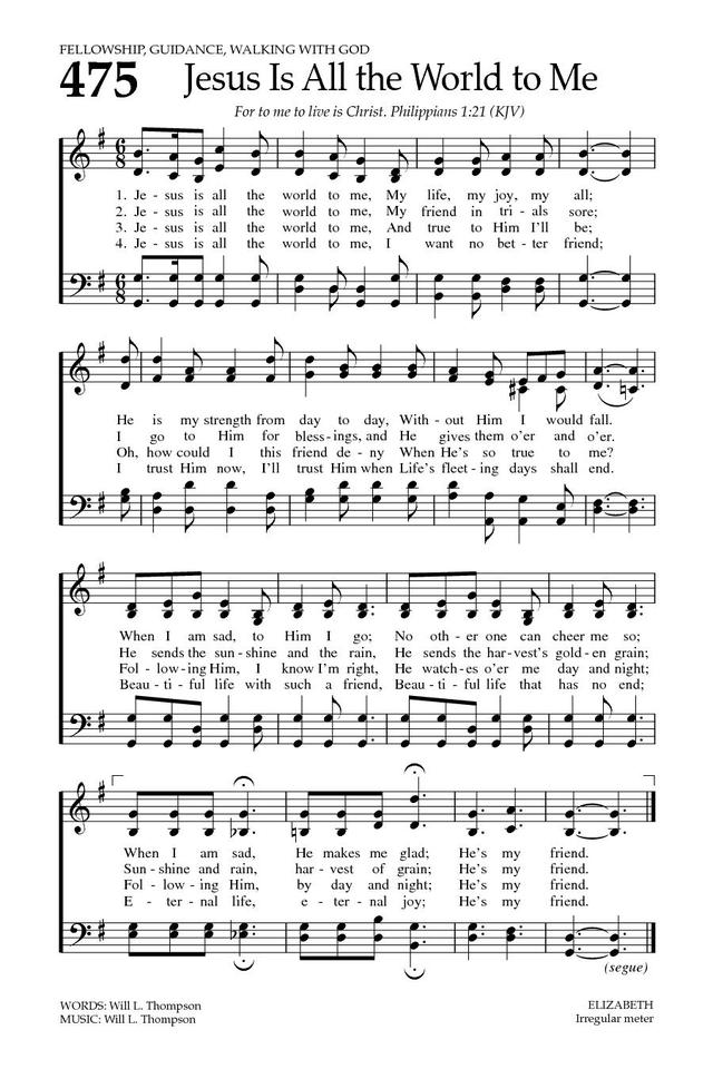 Baptist hymnal (us 2008)music for your church services for today