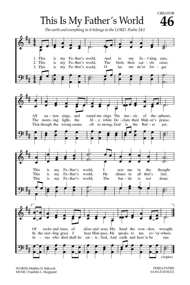 Baptist Hymnal 2008 page 68