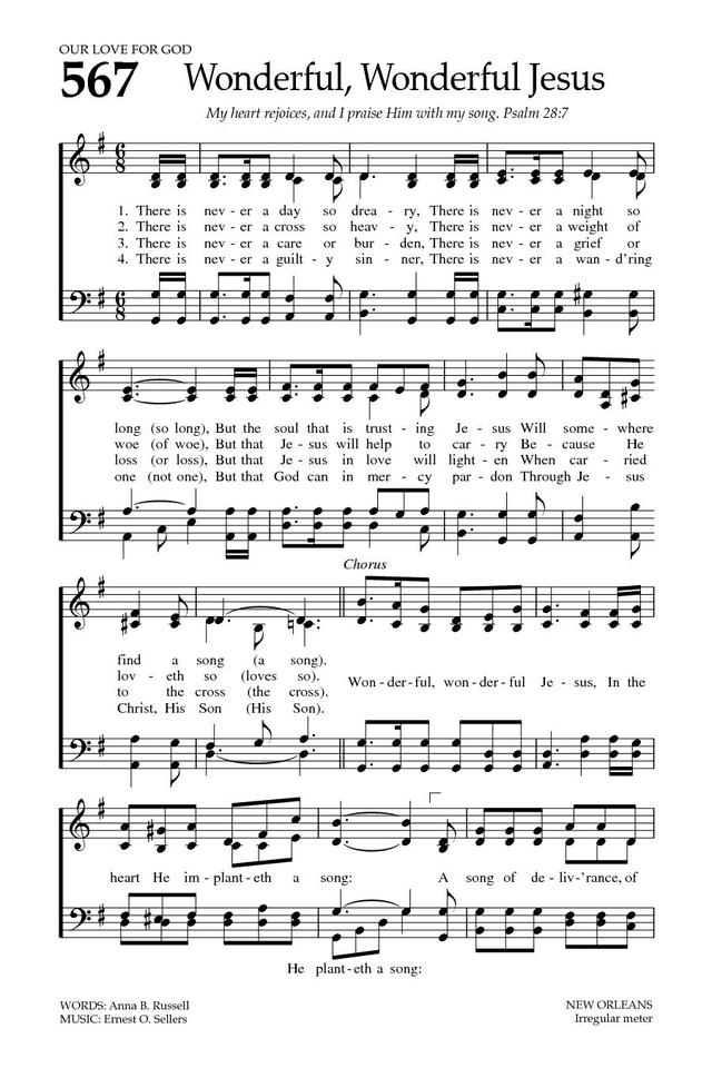 Baptist Hymnal 2008 page 779