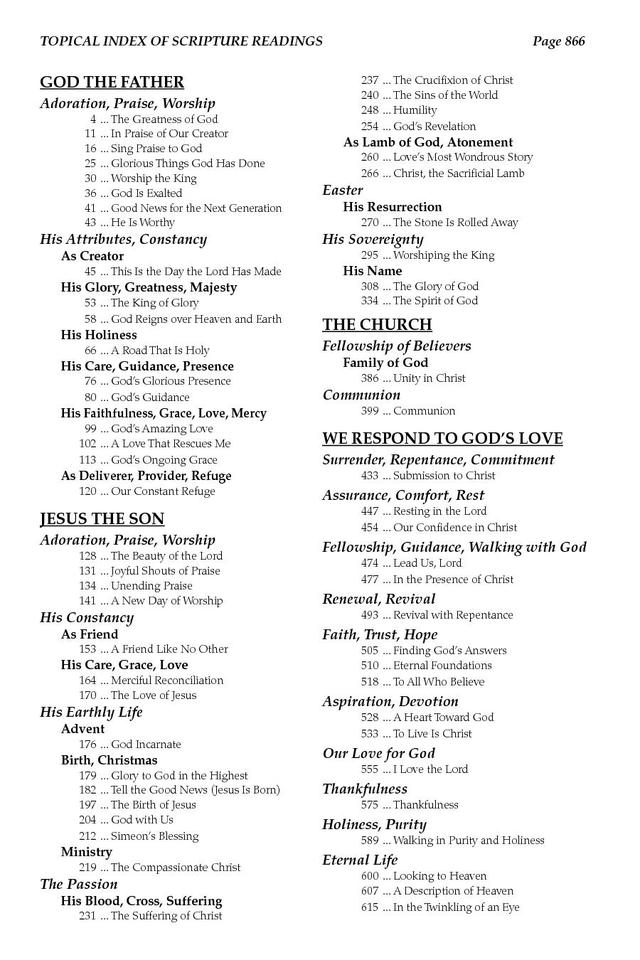 Baptist Hymnal 2008 page 942