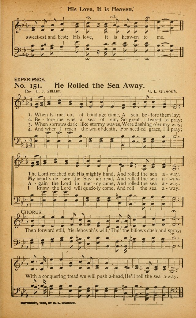 Best hymns no 3 for services of song in christian work 151 when