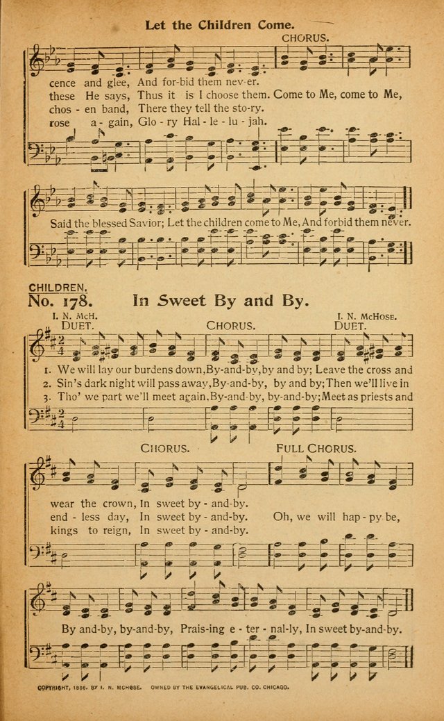 Best Hymns No. 3: for services of song in Christian work page 154