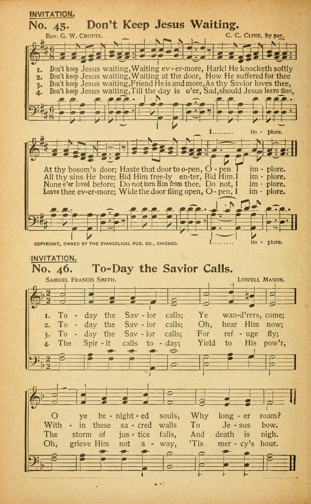 Best Hymns No. 3: for services of song in Christian work page 41