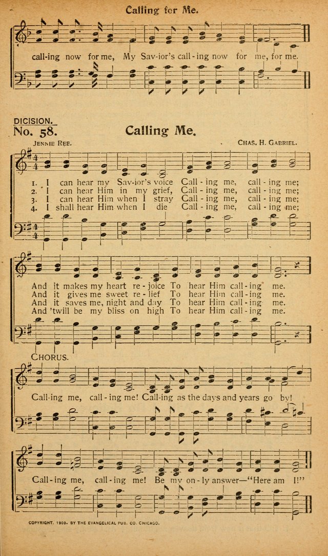 Best Hymns No. 3: for services of song in Christian work page 52