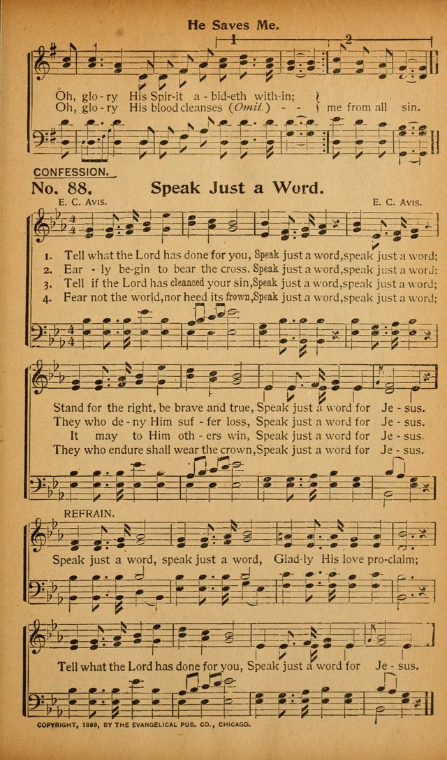 Best Hymns No. 3: for services of song in Christian work page 76