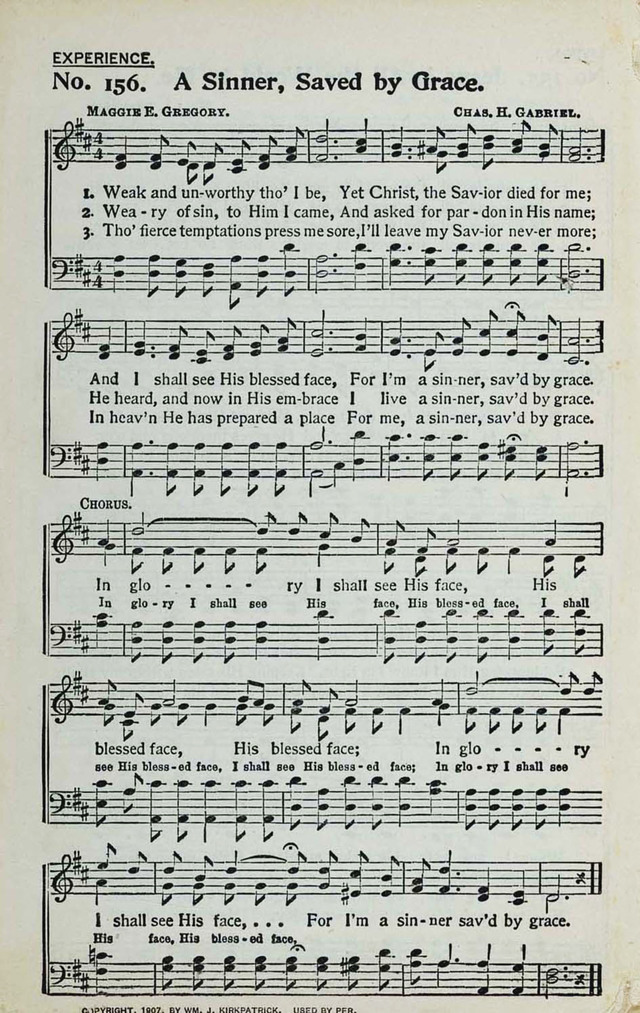 Best Hymns No. 4 156. Weak and unworthy tho’ I be | Hymnary.org