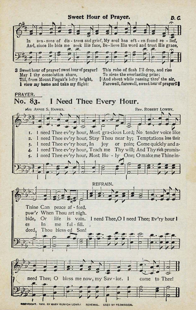Best Hymns No. 4 page 67