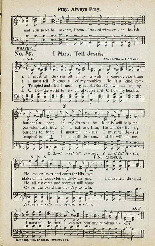 Best Hymns No. 4 page 69