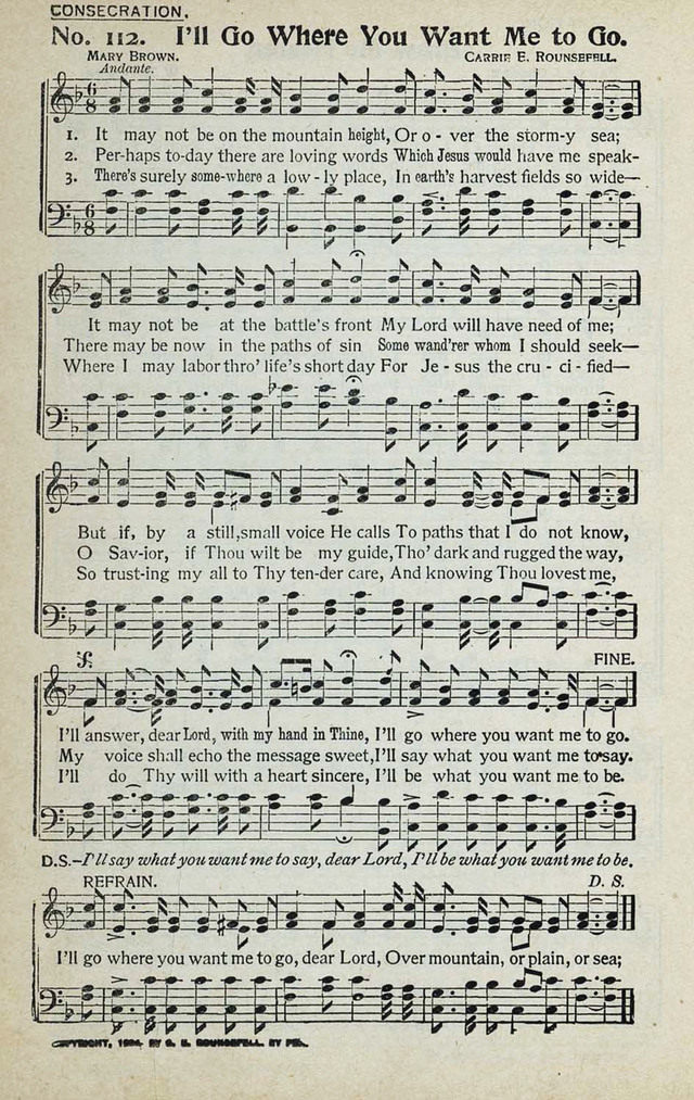 Best Hymns No. 4 page 92