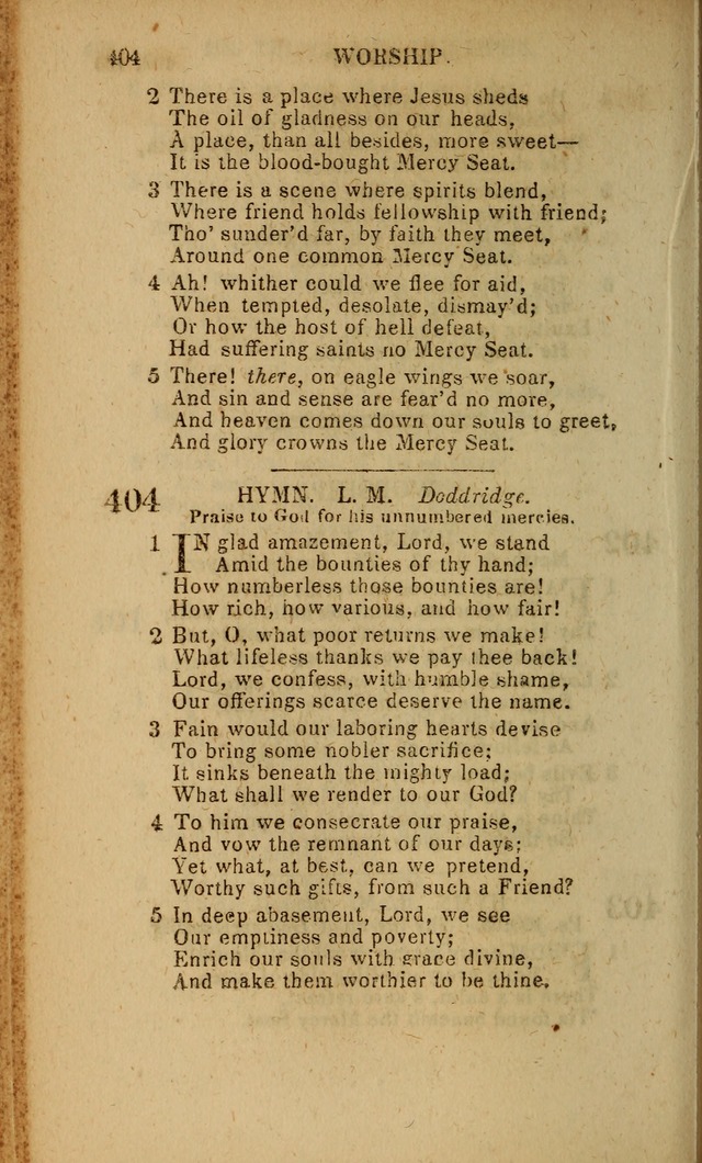 The Baptist Hymn Book: original and selected: in two parts page 244