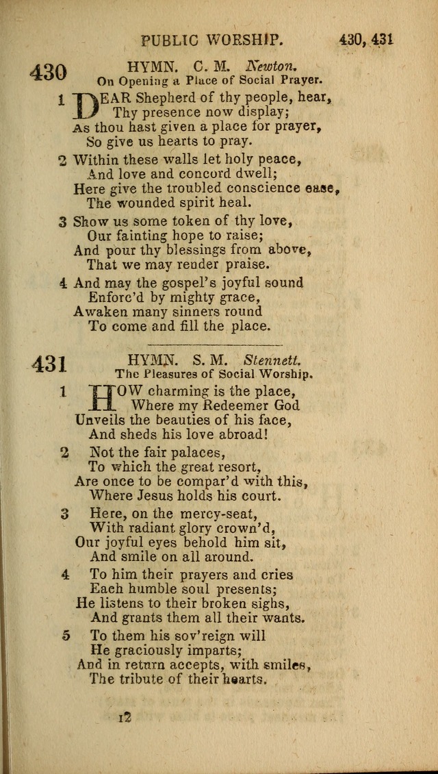 The Baptist Hymn Book: original and selected: in two parts page 259