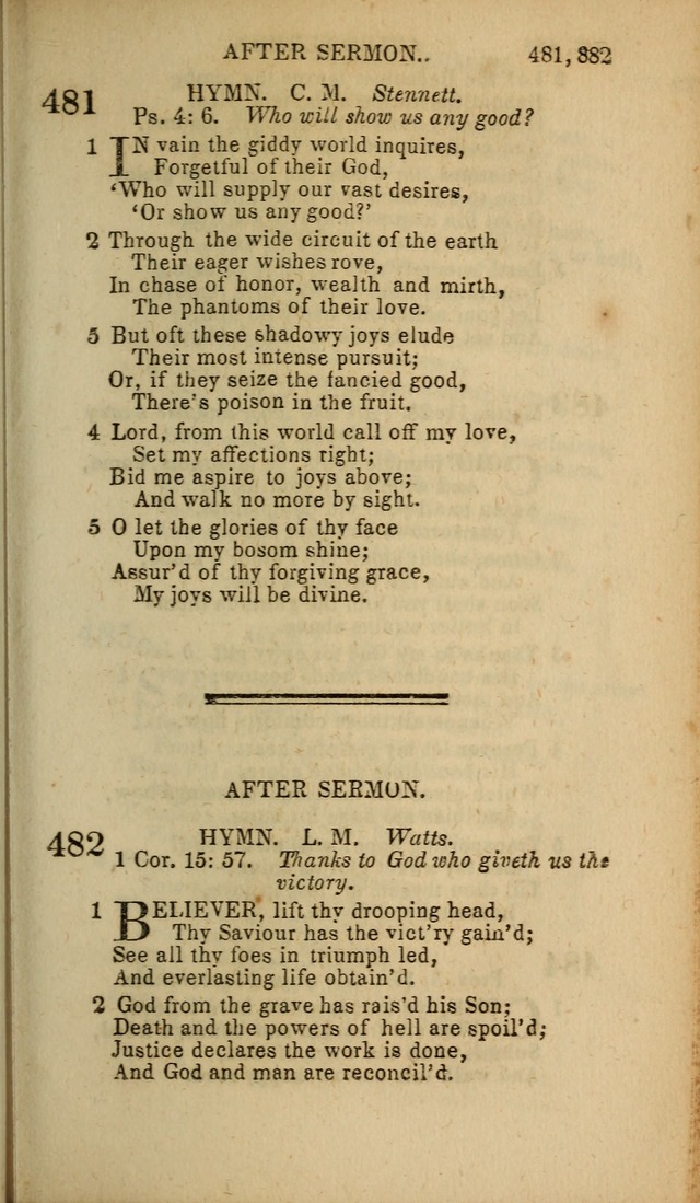 The Baptist Hymn Book: original and selected: in two parts page 287