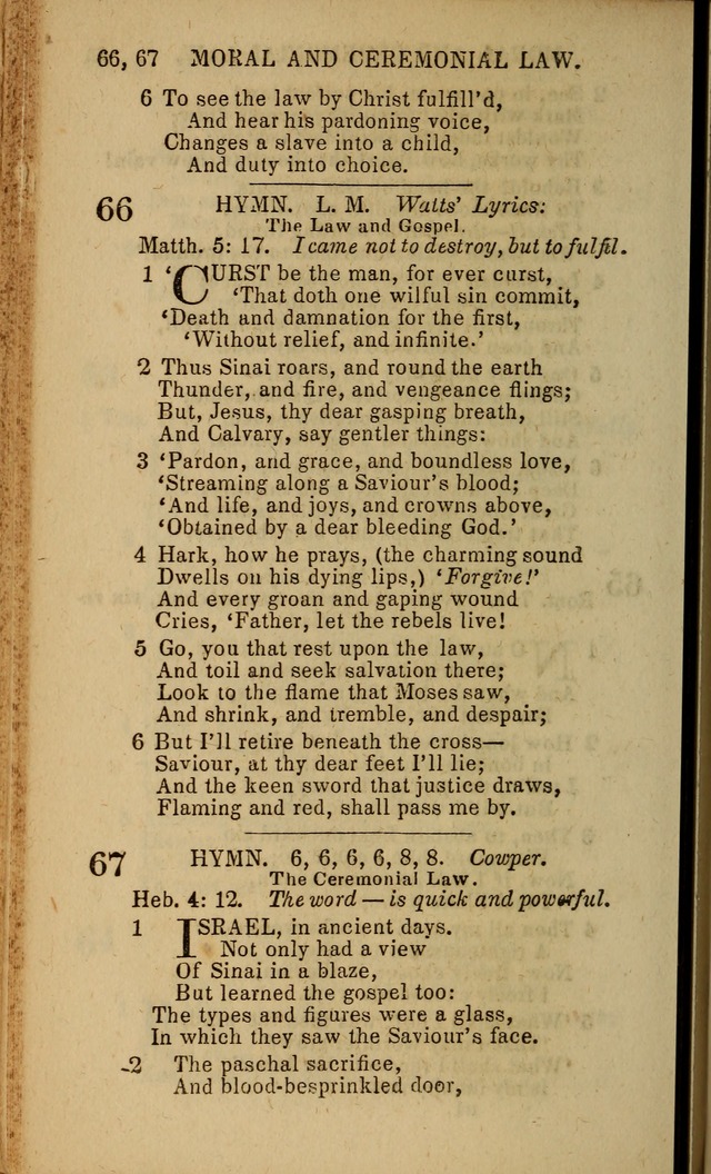 The Baptist Hymn Book: original and selected: in two parts page 40