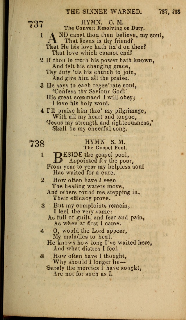 The Baptist Hymn Book: original and selected: in two parts page 431