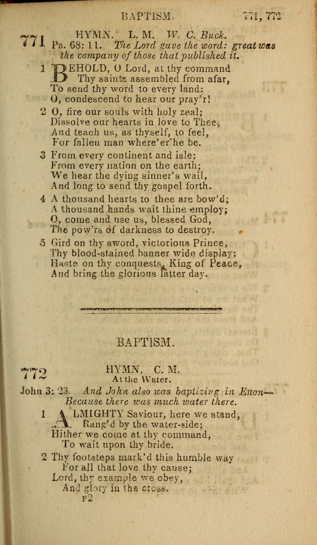 The Baptist Hymn Book: original and selected: in two parts page 451