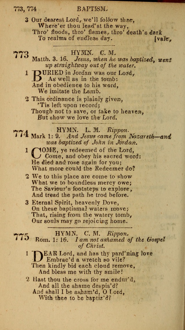 The Baptist Hymn Book: original and selected: in two parts page 452
