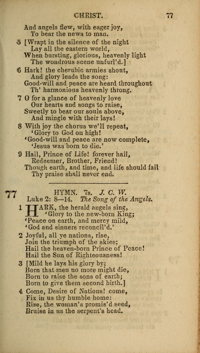 The Baptist Hymn Book: original and selected: in two parts page 47