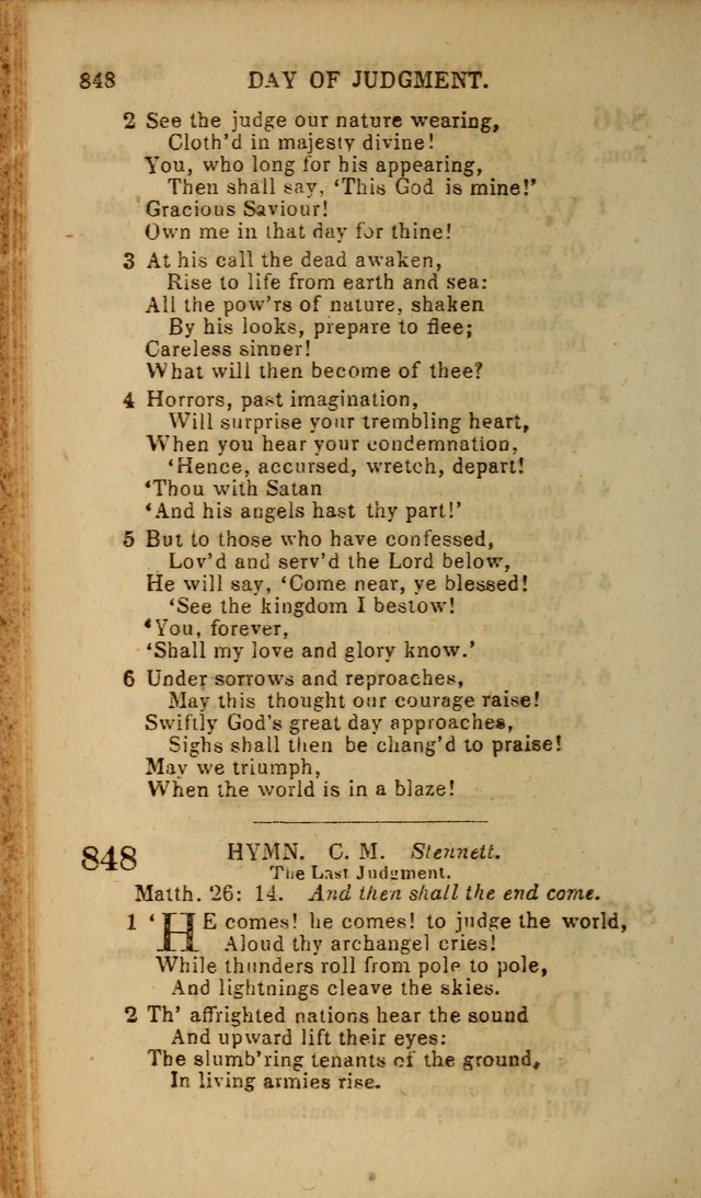 The Baptist Hymn Book: original and selected: in two parts page 490