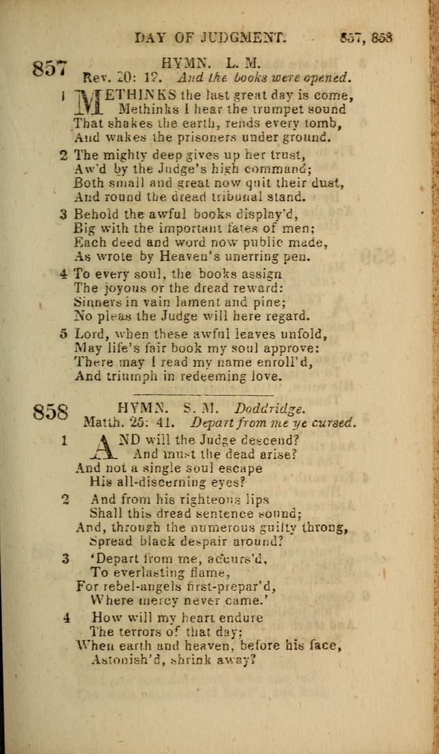 The Baptist Hymn Book: original and selected: in two parts page 497