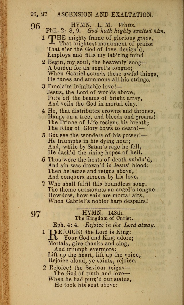 The Baptist Hymn Book: original and selected: in two parts page 60