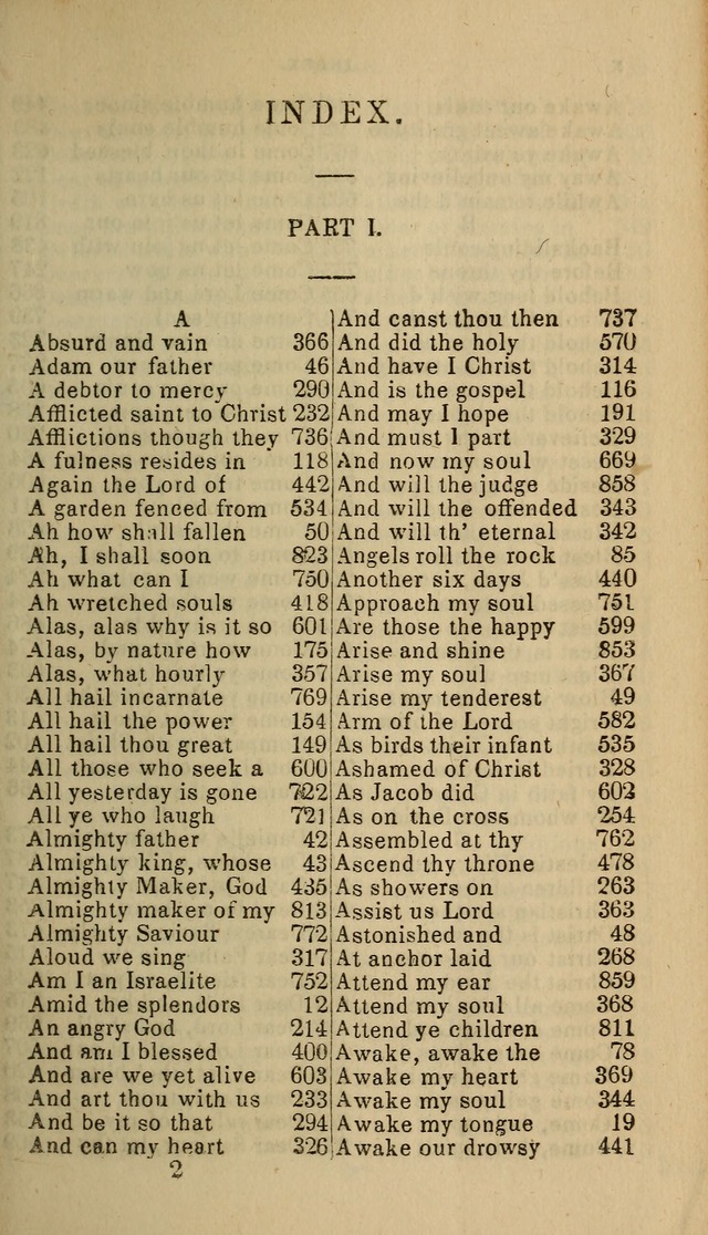 The Baptist Hymn Book: original and selected: in two parts page xiii