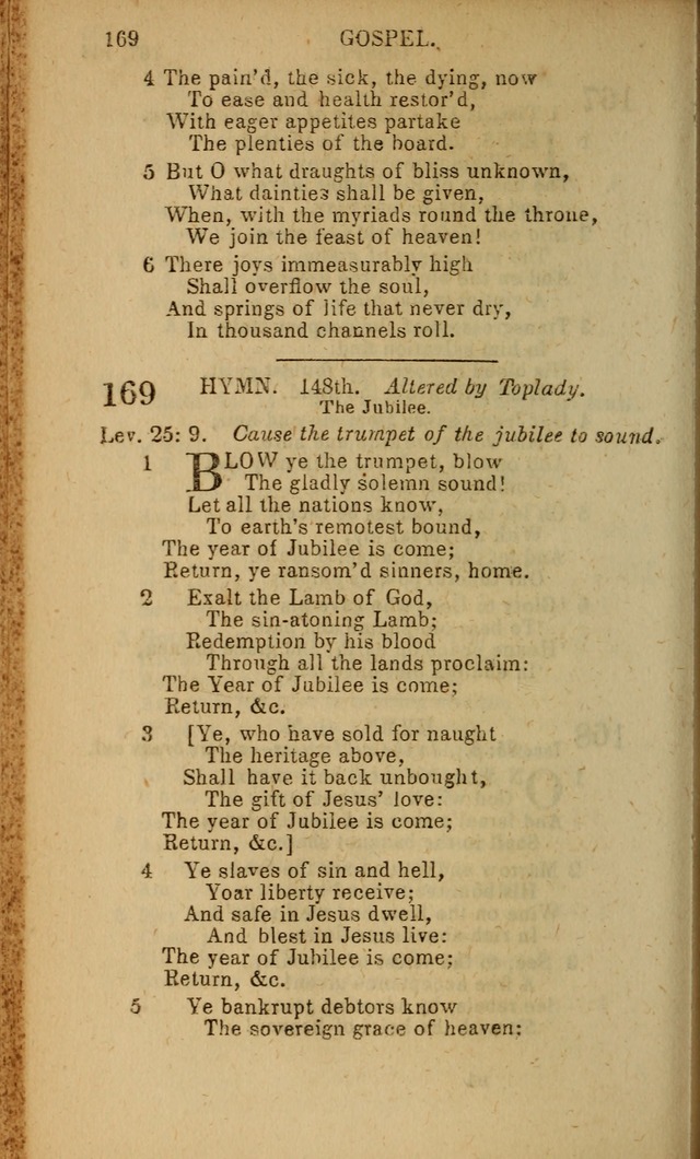 Baptist Hymn Book page 104