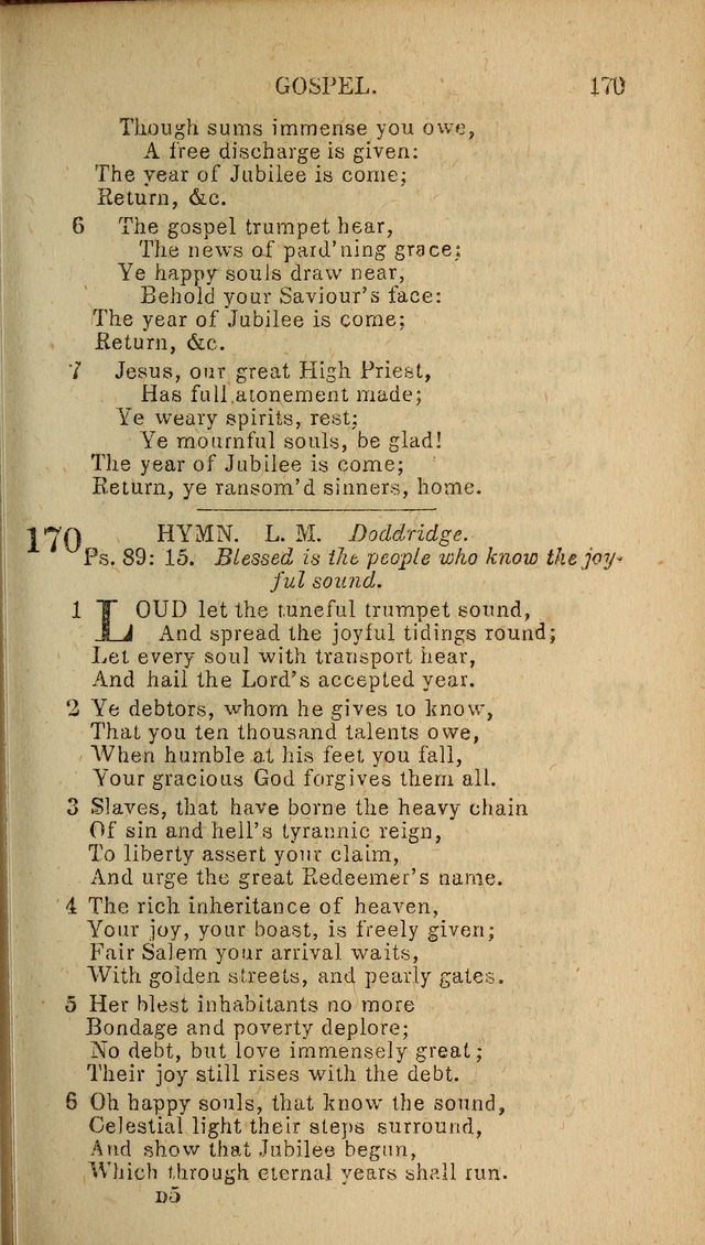 Baptist Hymn Book page 105