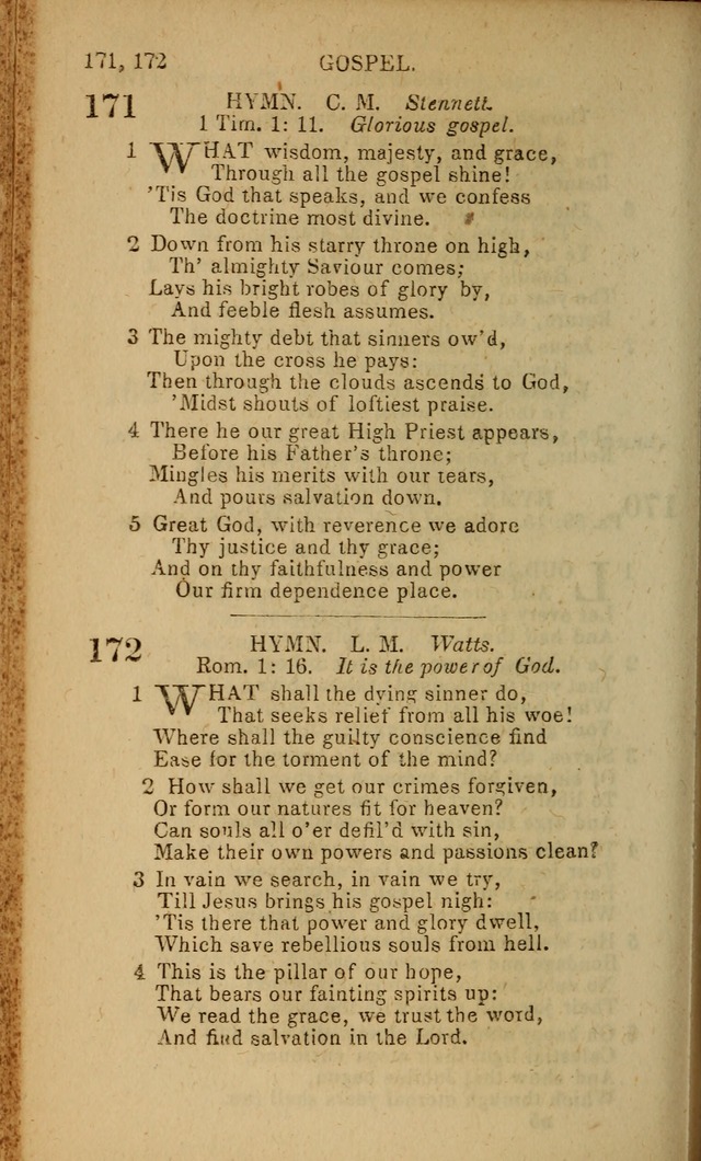 Baptist Hymn Book page 106