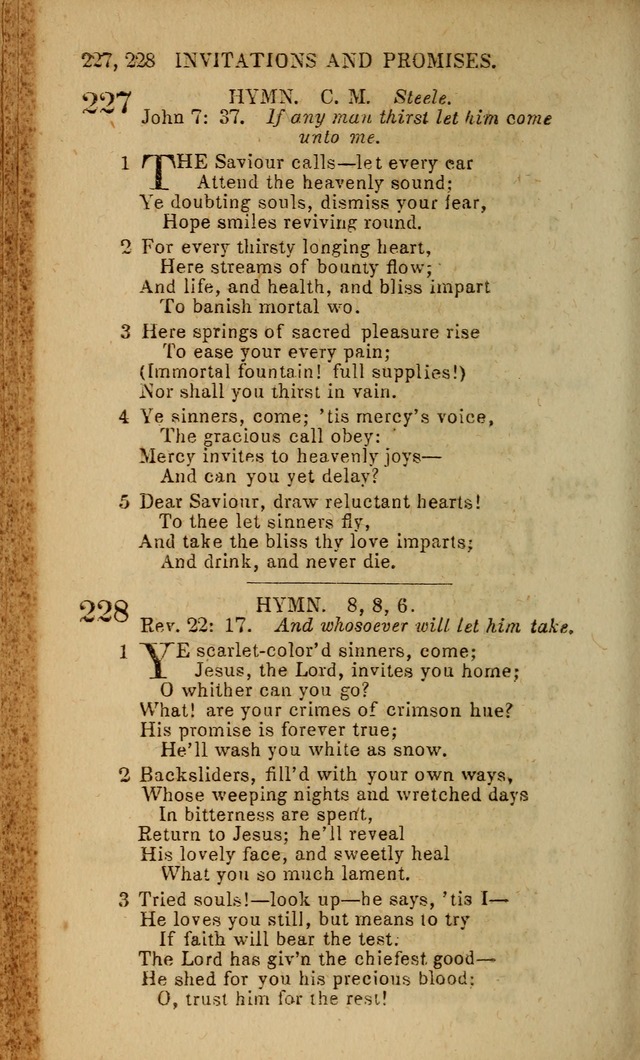 Baptist Hymn Book page 140