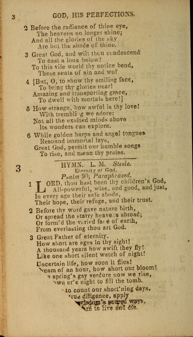 Baptist Hymn Book page 2