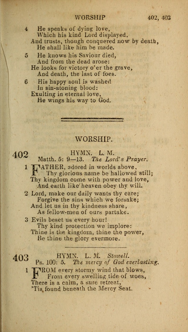 Baptist Hymn Book page 243