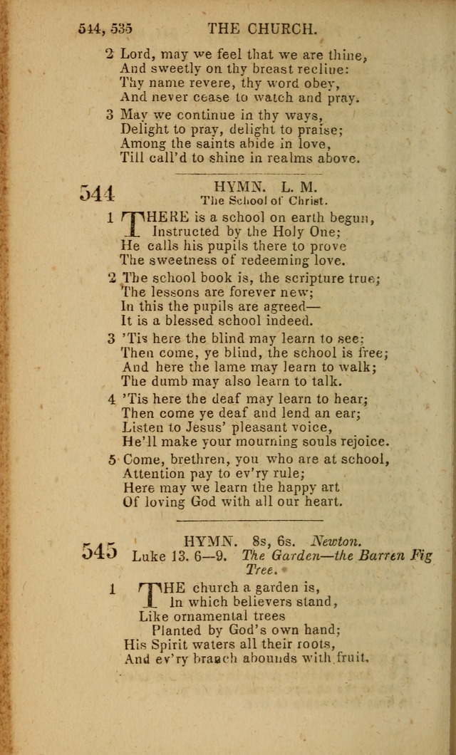 Baptist Hymn Book page 316