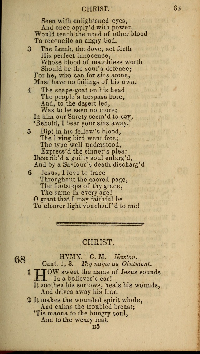Baptist Hymn Book page 41