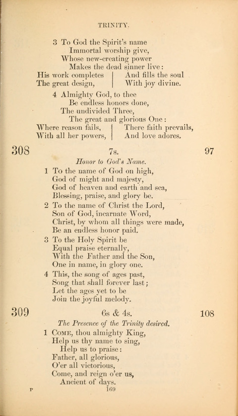 The Baptist Hymn Book page 169
