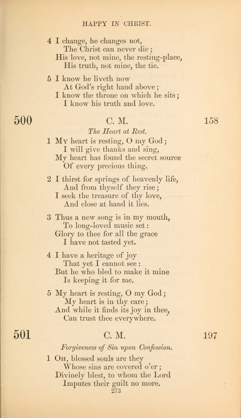 The Baptist Hymn Book page 273
