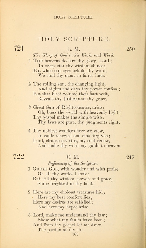 The Baptist Hymn Book page 390