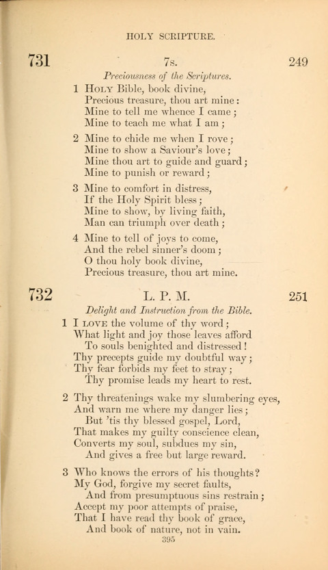 The Baptist Hymn Book page 395