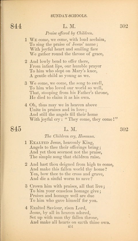 The Baptist Hymn Book page 451
