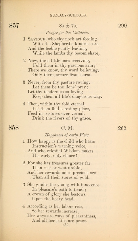 The Baptist Hymn Book page 459